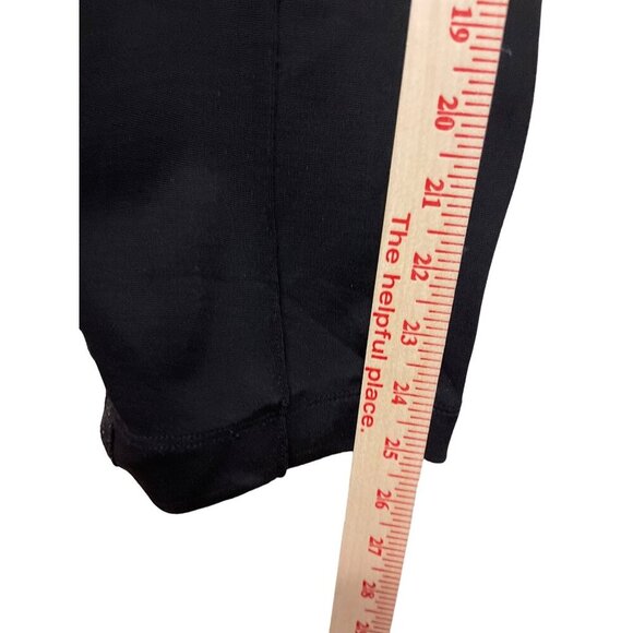 Good American Women's Glam Suit Wrap Top Pull On Pants Black Viscose Medium - Picture 12 of 14